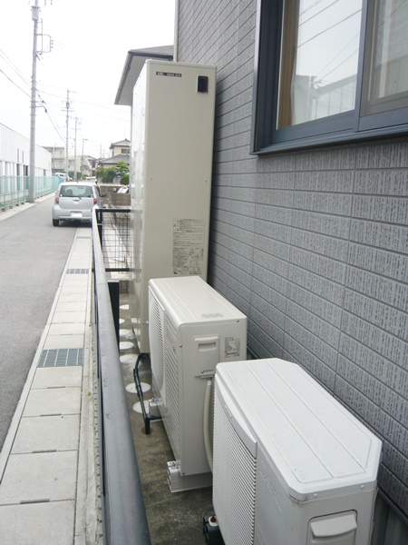 愛知県西加茂郡 長州エコキュート　オール電化設置