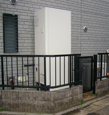 埼玉県ふじみ野市　ダイキンエコキュート　　オール電化設置