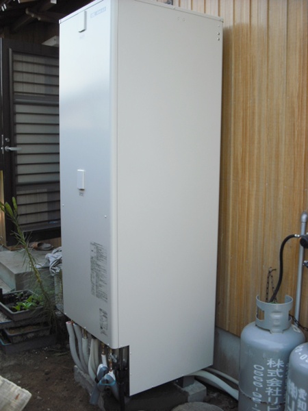 愛知県西尾市 長州エコキュート オール電化設置