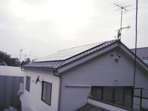 行田市K様邸　三洋太陽光発電4.20kW工事