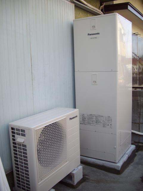 門真市の工藤様邸のオール電化工事