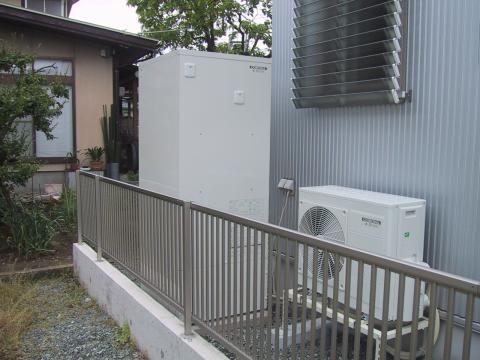 山形県上山市　Ｓ様宅　エコキュート