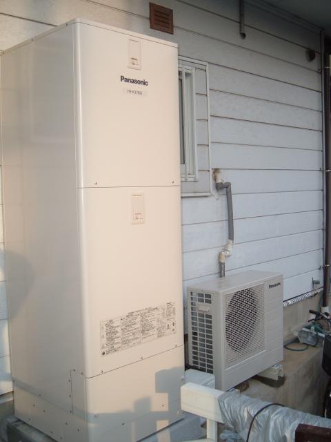 Panasonic370Lエコキュート設置 （豊中市）