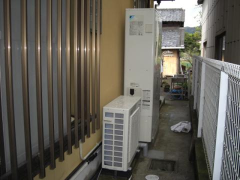 沼津市大平でオール電化工事(エコキュート)