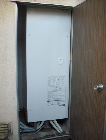 愛知県田原市　コロナエコキュート　オール電化設置