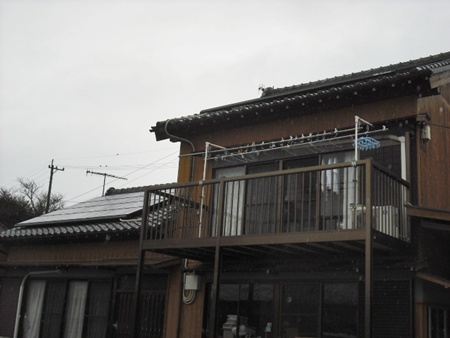 愛知県田原市 長州産業　太陽光発電HIT　設置