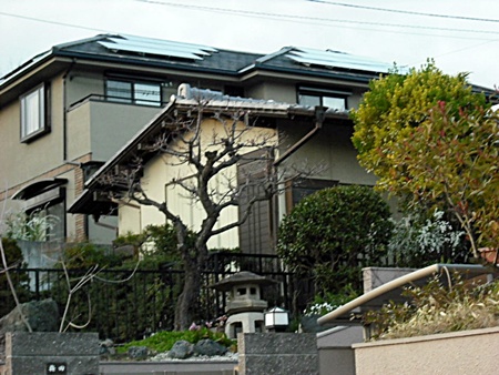 愛知県名古屋市  サンヨー太陽光発電HIT　設置