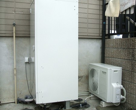 愛知県名古屋市　コロナエコキュート　オール電化設置