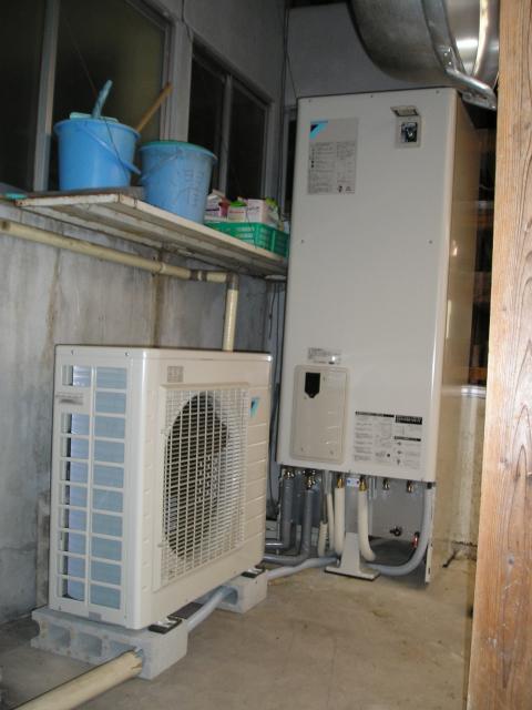 エコキュート工事　雲南市大東町Ｉ様邸