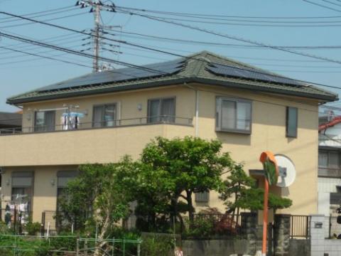 草加市T様邸　三洋太陽光発電4.20kW