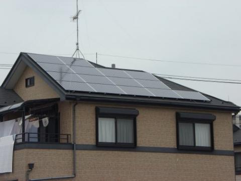 鴻巣市N様邸　三洋太陽光発電3.00kW +オール電化
