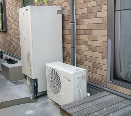 愛知県名古屋市　長州エコキュート　オール電化設置
