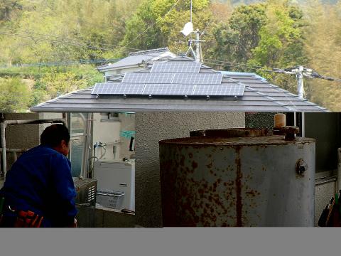 念願の太陽光発電設置しました！