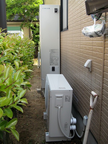 愛知県名古屋市　長州エコキュート　オール電化設置