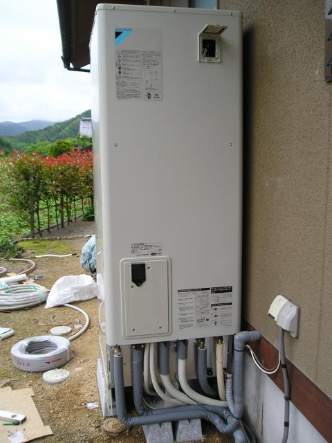 エコキュート工事　西伯郡南部町　Ｙ様邸