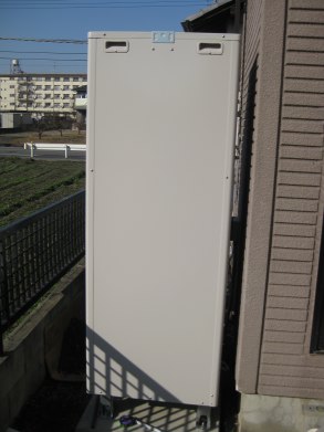 [埼玉県深谷市黒田　めんくい亭さま　オール電化工事(エコキュート・IH)]
