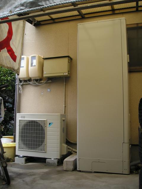 エコキュート工事　安来市広瀬町Ｍ様邸