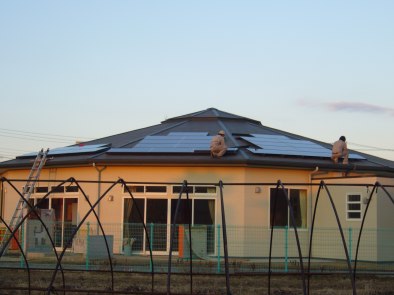 埼玉県南埼玉郡菖蒲町小林　小林保育園さま　 太陽光発電システム設置工事