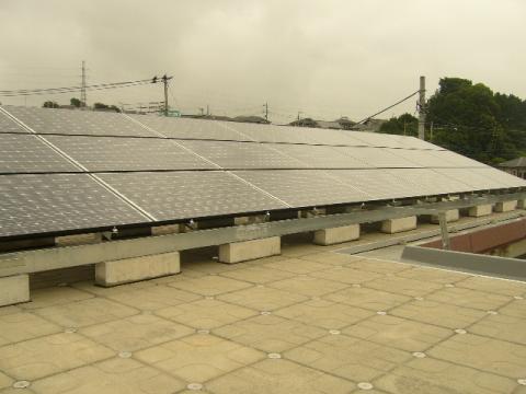 先日に引き続き太陽光発電竣工で〜す。