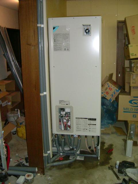 エコキュートオール電化工事　鳥取県倉吉市　Ｍ様邸