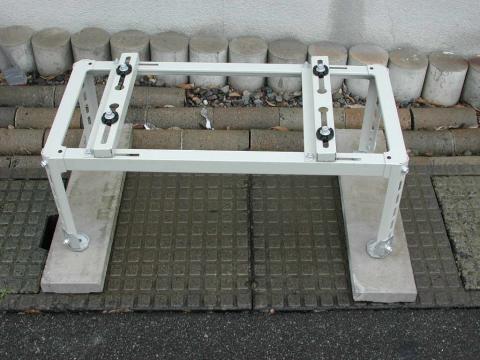 ズバ暖の架台です【ズバ暖エアコン工事】【長野県長野市】オール電化・エコ電化JP【大光電気商会】