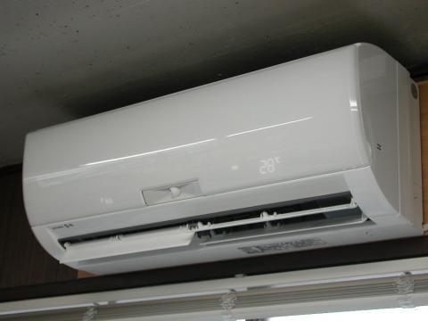 三菱ズバ暖エアコン工事です【エアコン工事】【長野県長野市】オール電化・エコ電化JP【大光電気商会】