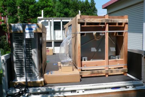 エコキュートが到着しました【エコキュート工事】【長野県長野市】オール電化・エコ電化JP【大光電気商会】