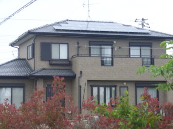 埼玉県川越市古谷本郷　Mさま邸　　太陽光発電システム設置工事
