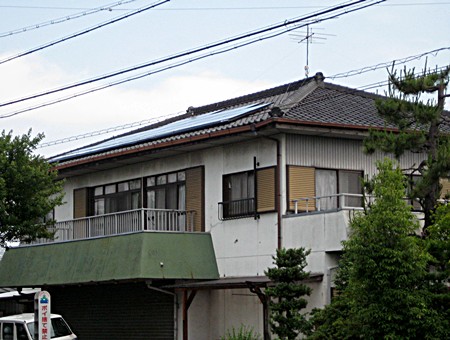 愛知県安城市  長州産業　太陽光発電HIT　設置