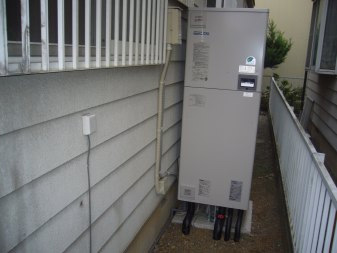 Kさま邸　オール電化工事（電気温水器・IH)