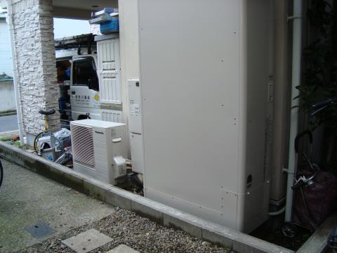 ガスも併用します(東京都墨田区)