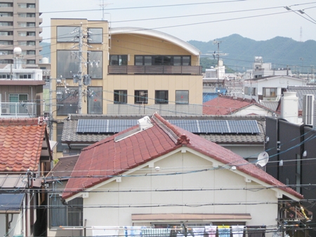 岐阜県岐阜市　サンヨー太陽光発電HIT設置
