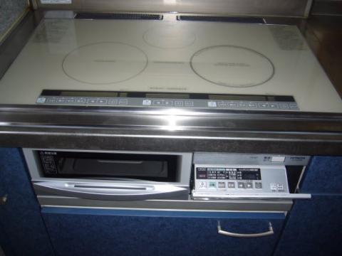 埼玉県八潮市　Aさま邸　オール電化工事（エコキュート・IH・浴室暖房乾燥機）