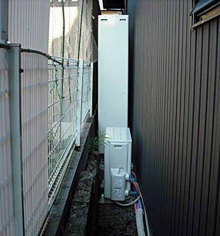 岐阜県岐阜市　コロナエコキュート　オール電化設置