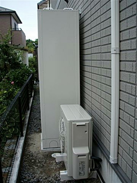 茨城県土浦市　日立エコキュート　設置