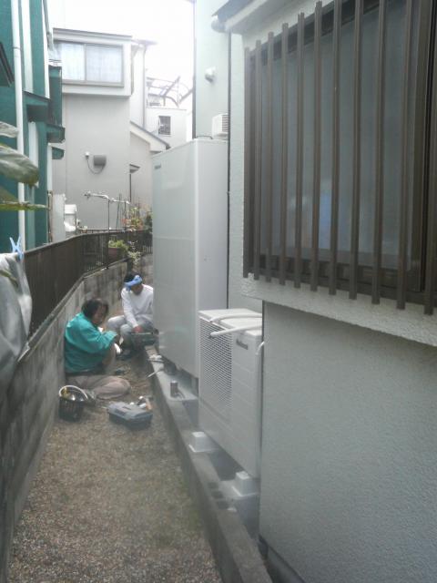 【さくらデンキＦ様邸施工中】