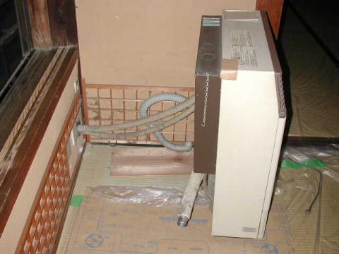 危なかったです【エアコン工事】【長野県長野市】エコ電化ＪＰ【大光電気商会】