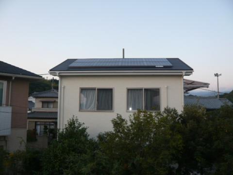 静岡県三島市大場太陽光発電システム工事!