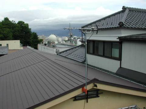 サイドベースを利用します【アンテナ工事】【長野県長野市】エコ電化ＪＰ【大光電気商会】
