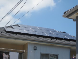 埼玉県草加市八幡町　Oさま邸　太陽光発電システム設置工事