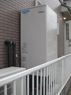 埼玉県飯能市唐竹　Sさま邸　 オール電化工事(エコキュート・IH)]