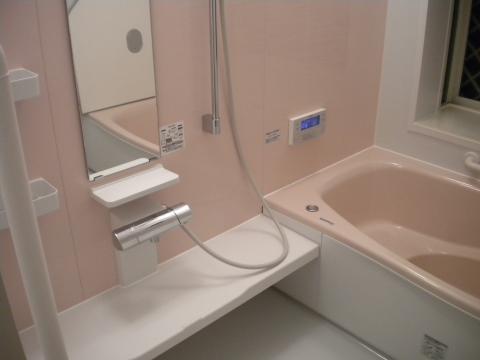 オール電化工事　!!　　お風呂も一新しました。