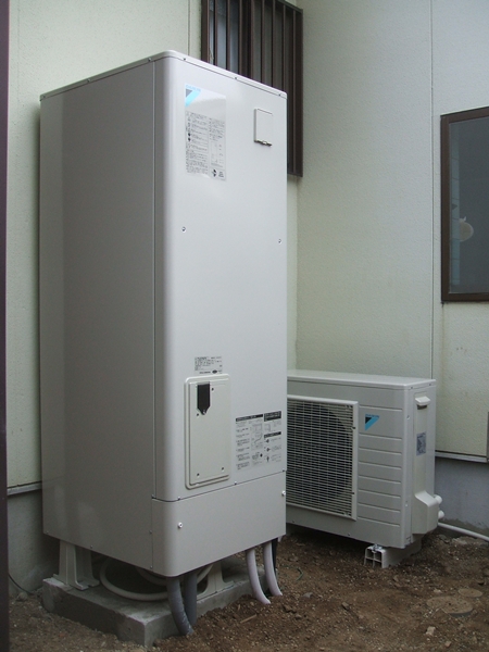 愛知県碧南市　ダイキンエコキュート　オール電化設置