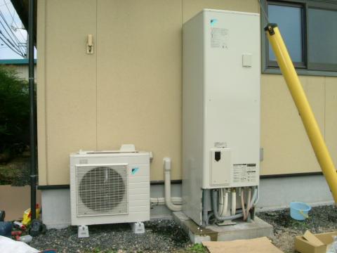 エコキュートオール電化工事　鳥取県倉吉市　Ｍ様邸