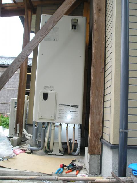 エコキュートオール電化工事　鳥取県倉吉市　Ｋ様邸