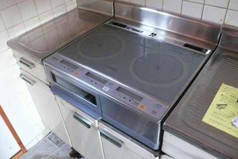 ぴったりの取付です【ＩＨクッキングヒーター工事】【長野県長野市】エコ電化ＪＰ【大光電気商会】