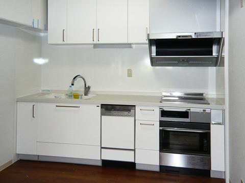 フル装備システムキッチンで奥様大満足！（システムキッチン、IH）千葉市花見川区幕張グリーンハイツ K様邸