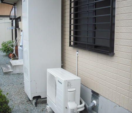 三重県亀山市　パナソニックエコキュート　オール電化設置