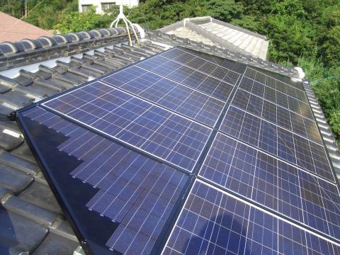 福岡市西区今宿　太陽光発電（ソーラー）工事