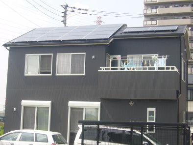 埼玉県さいたま市北区日進町　三浦さま邸　 太陽光発電システム工事